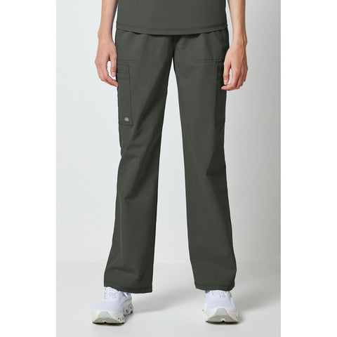Women's Forge Straight Leg Scrub Cargo - Olive - 1