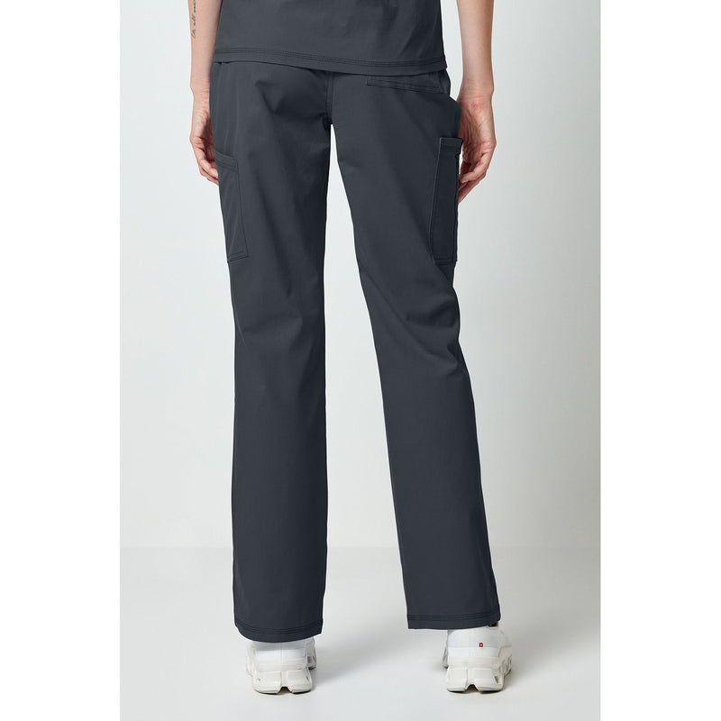 Women's Forge Straight Leg Scrub Cargo - Pewter - 2