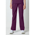 Women's Forge Straight Leg Scrub Cargo - Wine - 1