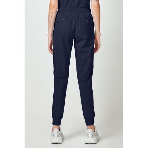 Women's Forge Mide Rise Cargo Scrub Jogger - Navy - 2