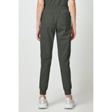 Women's Forge Mide Rise Cargo Scrub Jogger - Olive - 2