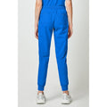 Women's Forge Mide Rise Cargo Scrub Jogger - Royal - 2
