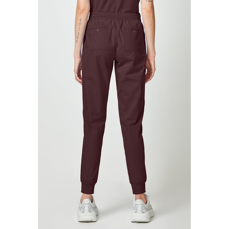 Women's Forge Mide Rise Cargo Scrub Jogger - Terrain - 2