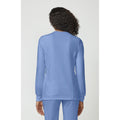 Women's EDS Essentials Snap Front Warm-Up Scrub Jacket - Ciel - 2