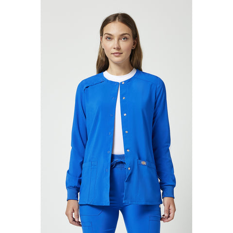 DK EDS ESSENTIALS Snap Front Warm-up Jacket