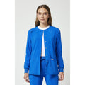 Women's EDS Essentials Snap Front Warm-Up Scrub Jacket - Royal - 1