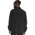Men's EDS Essentials Zip Front Scrub Jacket - Black - 2