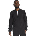 Men's EDS Essentials Zip Front Scrub Jacket - Black - 1
