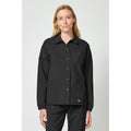 Women's Forge Snap Front Scrub Jacket - Black - 1
