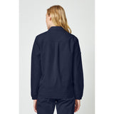 Women's Forge Snap Front Scrub Jacket - Navy - 2