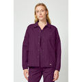 Women's Forge Snap Front Scrub Jacket - Wine - 1