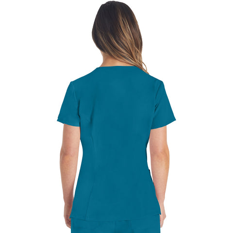 DK EDS ESSENTIALS V-Neck Top