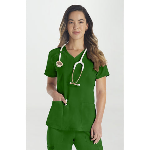 DK EDS ESSENTIALS V-Neck Top