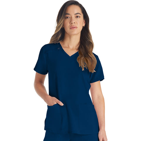 DK EDS ESSENTIALS V-Neck Top