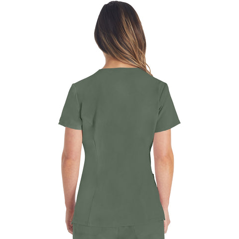 DK EDS ESSENTIALS V-Neck Top