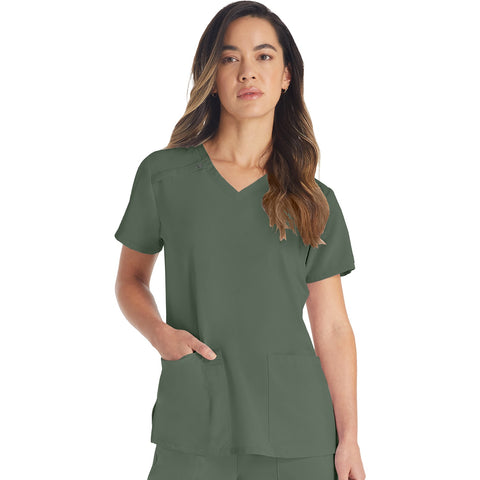 DK EDS ESSENTIALS V-Neck Top