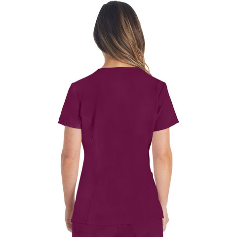 DK EDS ESSENTIALS V-Neck Top