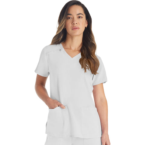DK EDS ESSENTIALS V-Neck Top