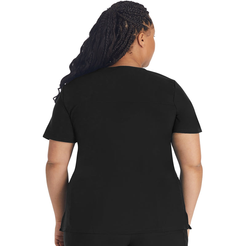 DK EDS ESSENTIALS Mock Wrap Top