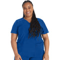 DK EDS ESSENTIALS Mock Wrap Top