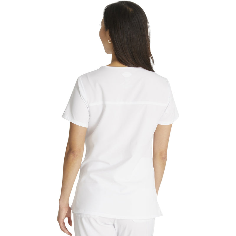 DK EDS ESSENTIALS Mock Wrap Top