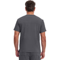 Men's EDS Essentials Tuckable V-Neck Scrub Top - Pewter - 2