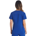 DK BALANCE Notched V-Neck Top