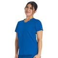 DK BALANCE Notched V-Neck Top