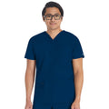 Men's Balance V-Neck Scrub Top - Navy - 1