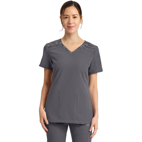 DK DYNAMIX V-Neck Top