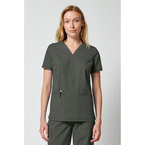 DK FORGE Women's V-neck Top