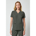 Women's Forge V-Neck Scrub Top - Olive - 1