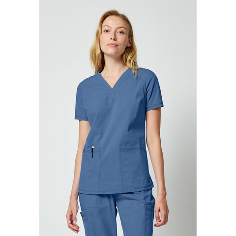 DK FORGE Women's V-neck Top