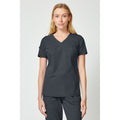 Women's Forge Tuck In Scrub Top - Pewter - 1