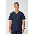 Men's Forge V-Neck Scrub Top - Navy - 1