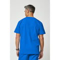 Men's Forge V-Neck Scrub Top - Royal - 2