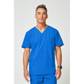 Men's Forge V-Neck Scrub Top - Royal - 1