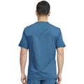 Men's Balance Tuckable V-Neck Scrub Top - Caribbean Blue - 2