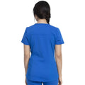 Women's Balance V-Neck Scrub Top - Royal - 2