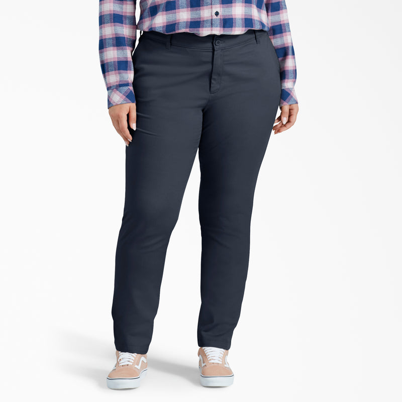 Women's Plus Low Rise Skinny Leg Pants | Dickies US Women's Plus Low Rise Skinny Leg Pants | Dickies US