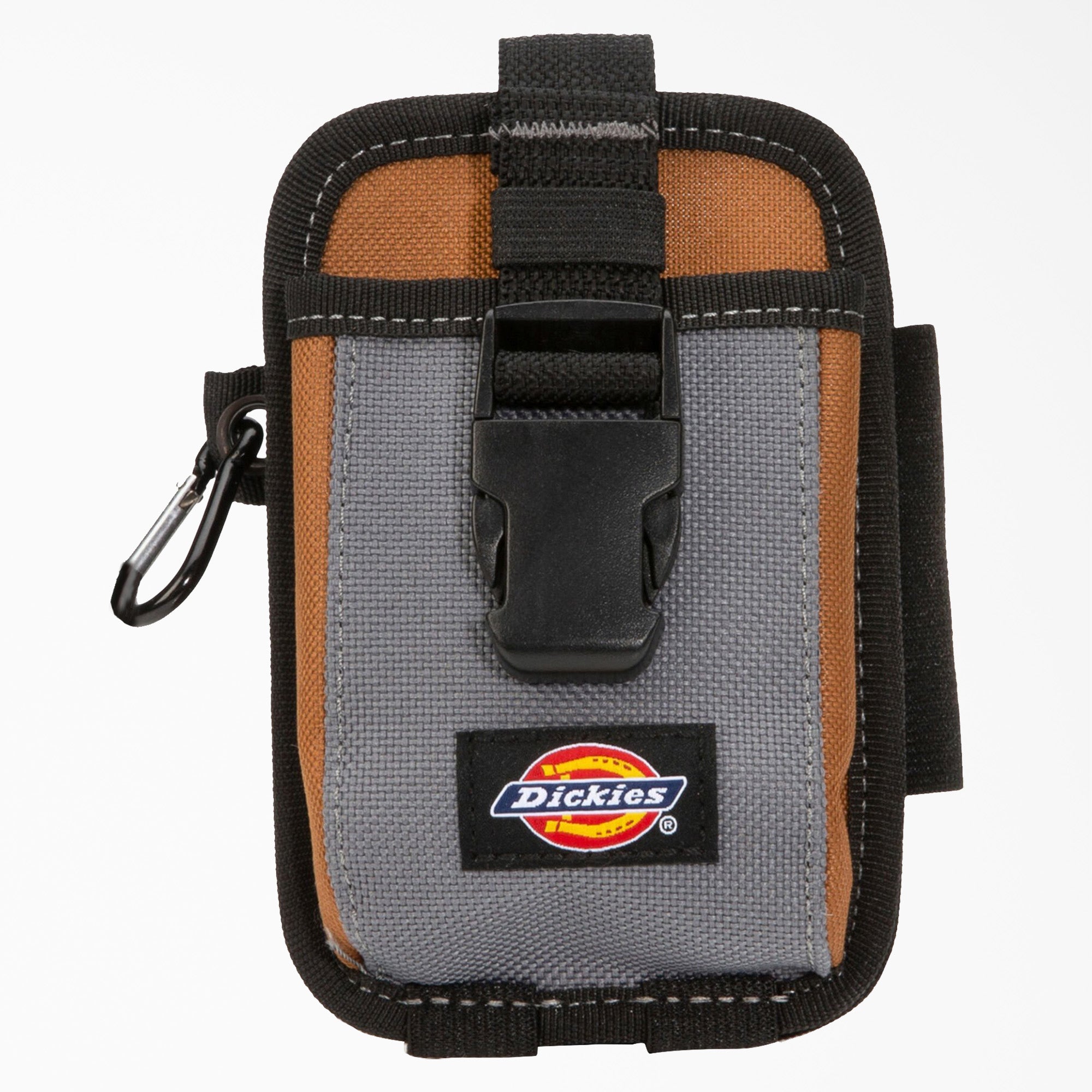 Dickies 57100 2-Compartment Tool Pouch – Small, Durable Polyester Phone Holder