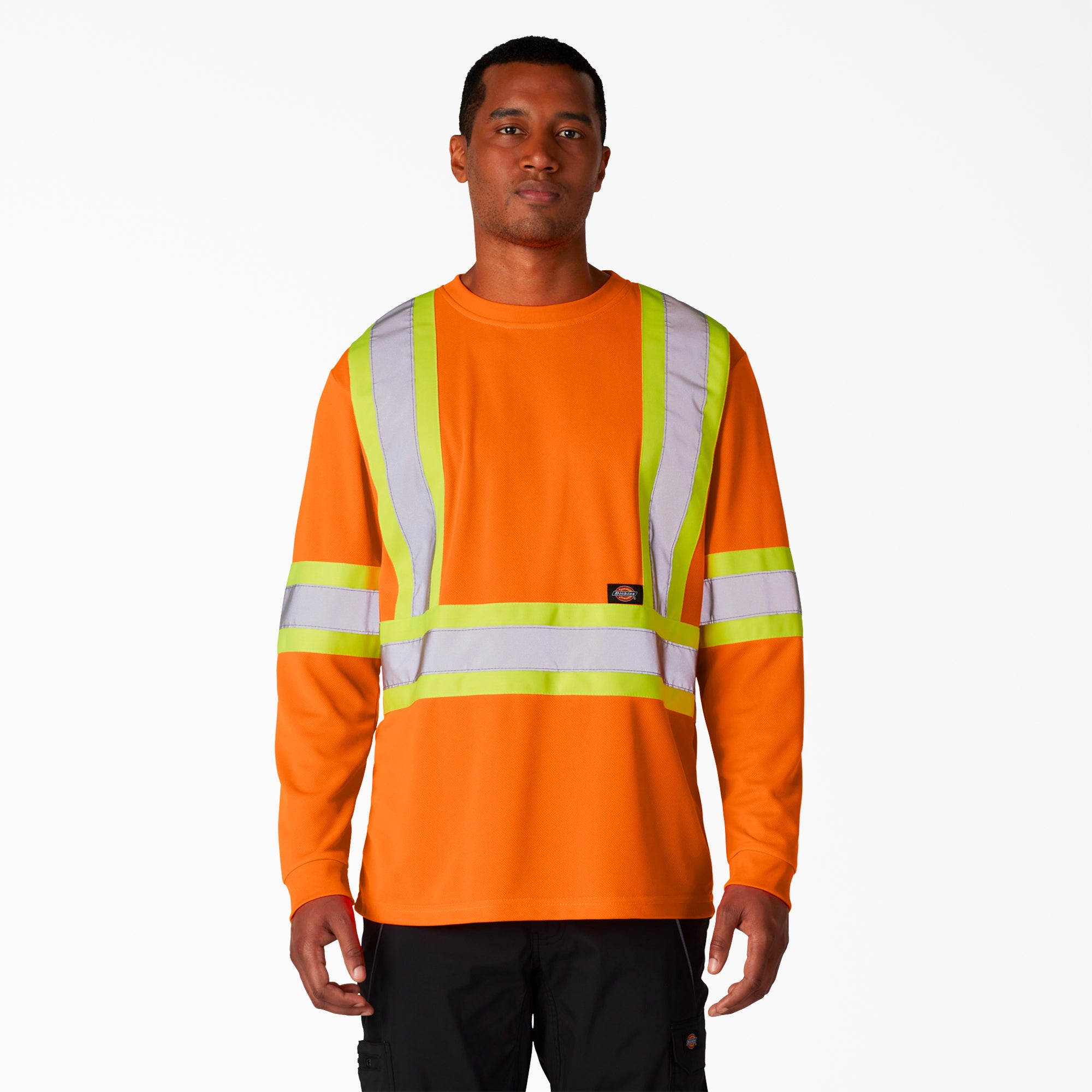 Hi Vis Safety Long Sleeve T-Shirt | Dickies US