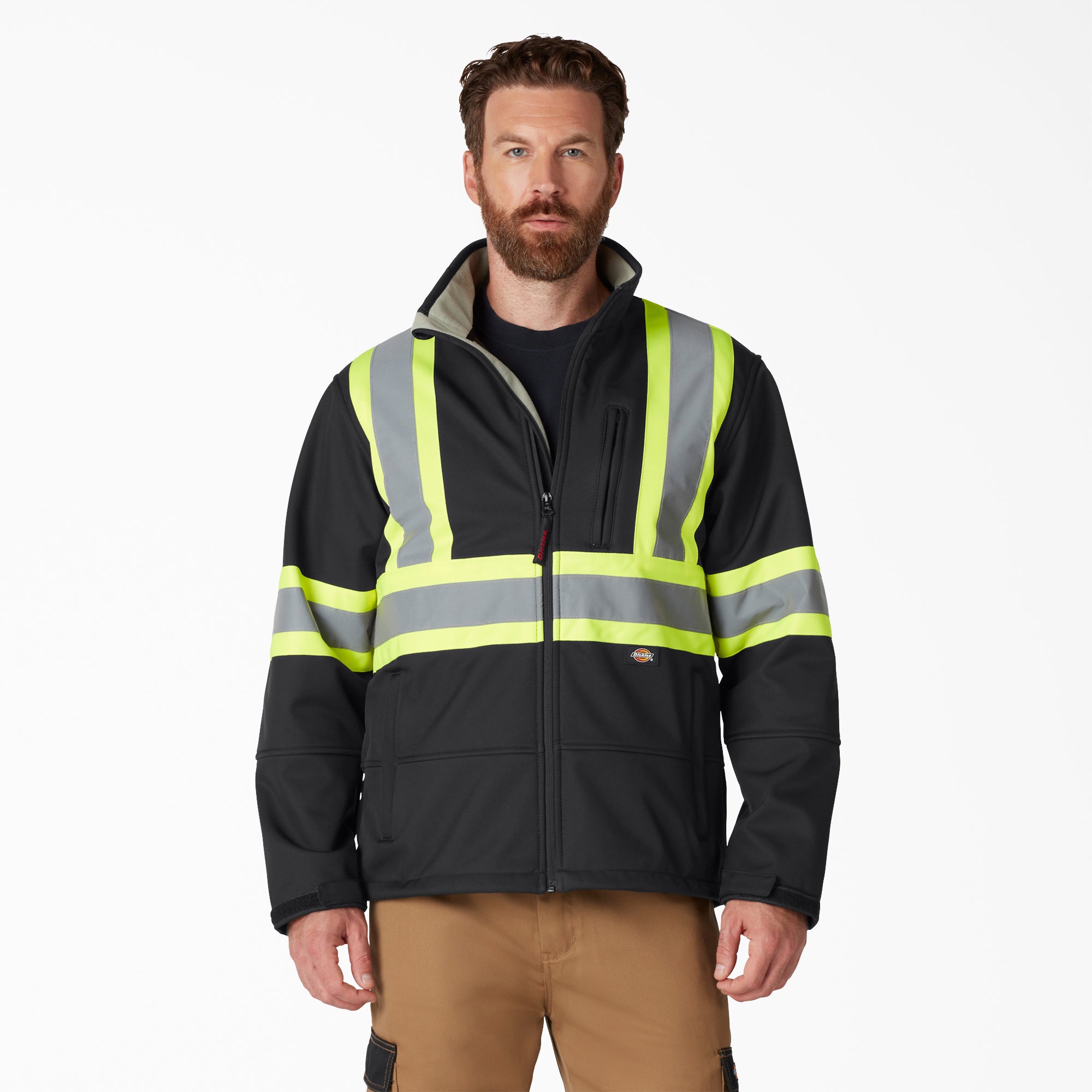 ウェア DK Hi Vis Safety Softshell Jacket | Dickies US