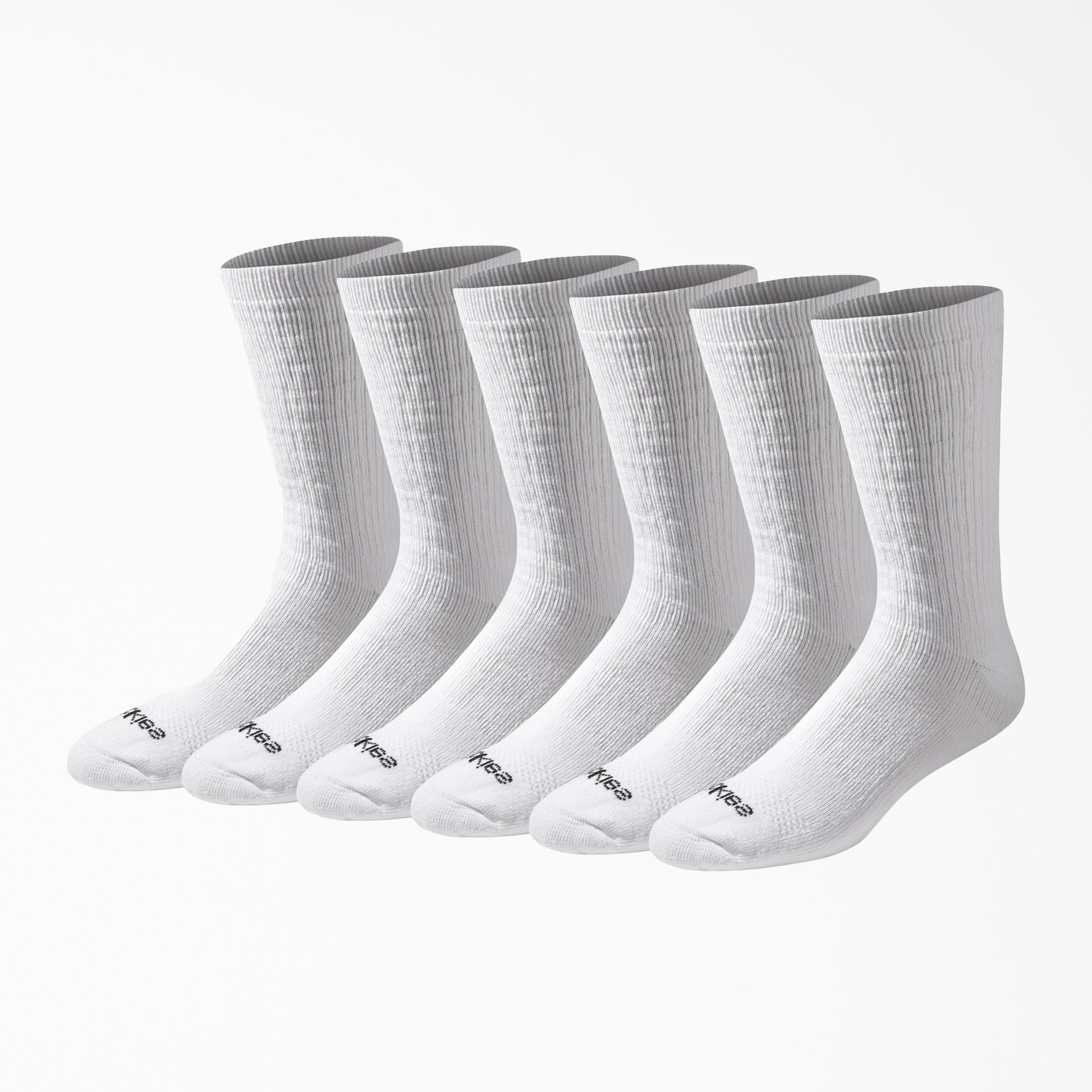 ディッキーズ　クッション Dri-Tech Cushion Crew Socks, Size 6-12, 6-Pack | Dickies US