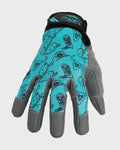 Lawn and Garden Work Gloves with Leather Palm