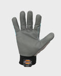 Lawn and Garden Work Gloves with Leather Palm