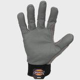 Lawn and Garden Work Gloves with Leather Palm