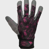 Lawn and Garden Work Gloves with Leather Palm