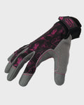 Lawn and Garden Work Gloves with Leather Palm