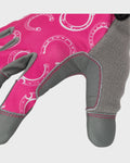 Lawn and Garden Work Gloves with Leather Palm